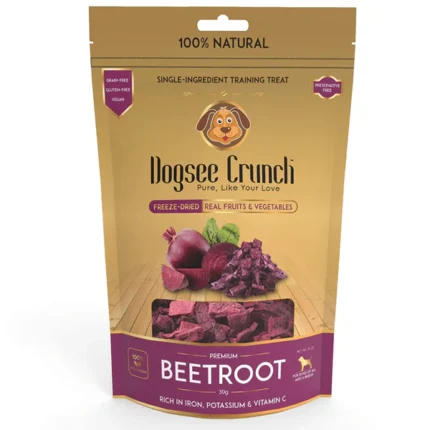 Dog Treats: Dogsee Crunch Freeze-Dried Beetroot