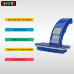 Dog and cat Skatrs Plastic Self-Cleaning Slicker Brush - Image 3