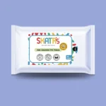Dog and cat antibacterial cleaning wipes from Skatrs