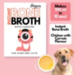 Doggos Instant Carrot and Chicken Bone Broth for Cats and Dogs - Image 6