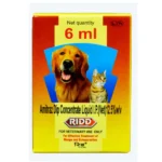 Dogs' Anti-Tick and Flea Solution, Petcare Ridd (amitraz) - Image 2