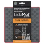 Dogs' LickiMat Tuff Buddy Slow Feeder (Red)
