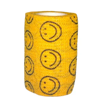 Dogs' Self-Adhesive Paw Wraps by Talking Dog Club (Yellow)