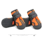 Dogs' Truelove Waterproof Pet Boots (Orange, Set of 4)