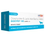 Dogs and cats can take Savavet Doxypet (Doxycycline) tablets (pack of 10 tablets)