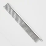 Dogs and cats can use Skatrs Stainless Steel Rounded Teeth Grooming Comb Brush (Silver)