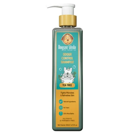 Dogsee Veda Tea Tree Odor Control Shampoo for Dogs