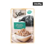 Dry Bonito Flake Premium Cat Wet Food with Sheba Fish - Image 5