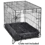 Fluffy's Exquisite Dog and Cat Bolster Bed (Black) - Image 4