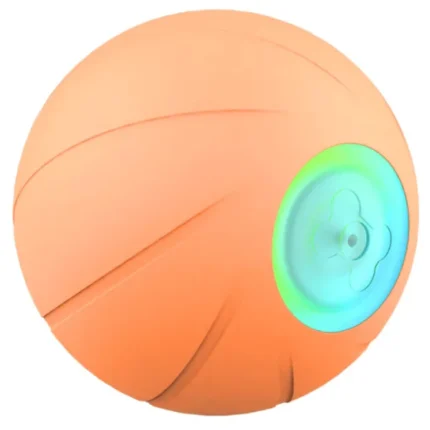 For Medium Chewers, Cheerble Wicked SE Ball Toy for Dogs (Orange)