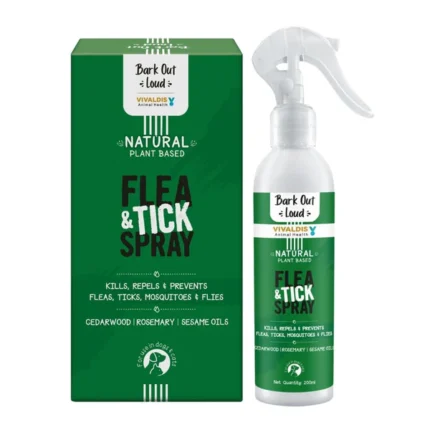 For dogs and cats, Bark Out Loud Natural Flea & Tick Spray