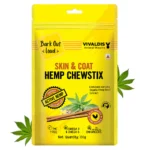 For dogs and cats, Bark Out Loud Skin & Coat Hemp Chew Stix