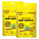 For dogs and cats, Bark Out Loud Skin & Coat Hemp Chew Stix - Image 3