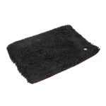 For dogs and cats, the Barkbutler x Fofos Chenille Memory Foam Mat (Grey)