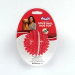 For dogs and puppies who chew aggressively, Drools Non-Toxic Rubber Stud Spike Hard Ball Chew Teething Toy - Image 3