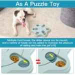 For dogs and cats, Pet Vogue Slow Feeder Puzzle Toy with Snack Dispenser - Image 2