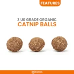 Interactive Cat Toy Barkbutler x Fofos Eagle with Catnip Balls - Image 4