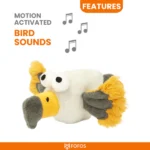 Interactive Cat Toy Barkbutler x Fofos Eagle with Catnip Balls - Image 5