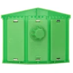 JW Activity Birds Fun House Mirror Toy (Green) - Image 2