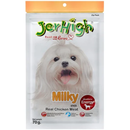 JerHigh Milky Dog Treat with Chicken