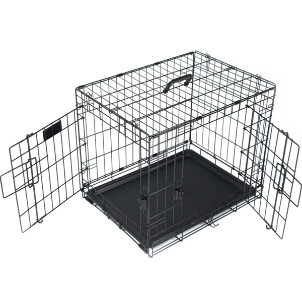 M Pets Two-door Voyager Wire Crate for Cats and Dogs M Pets Two-door Voyager Wire Crate for Cats and Dogs - Image 1
