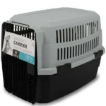 M Pets Viaggio is an IATA-approved dog and cat travel carrier(Grey & Black)