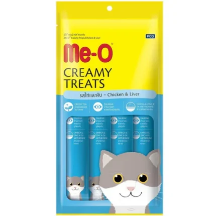 Me O Cat Treats: Creamy Chicken & Liver