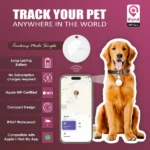 Mitag Black Dog and Cat Anti-Loss Device with Keychain | iOS - Image 4