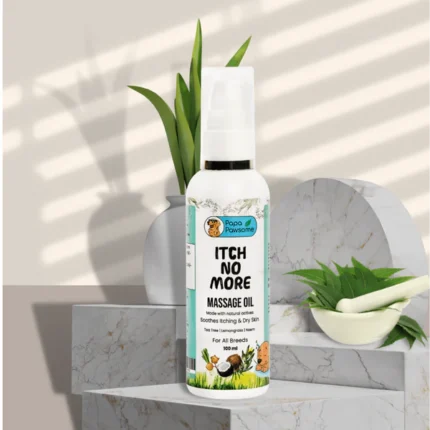 No More Dog Massage Oil for Papa Pawsome Itch