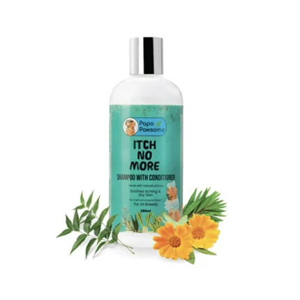 No More Dog Shampoo and Conditioner for Papa Pawsome Itching
