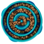Outward Hound Fun/Slow Feeder for Dogs (Teal)