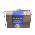 Pawsindia 5-in-1 Cat Box Scratcher with Replaceable Parts (Brown) - Image 2