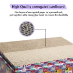 Pawsindia 5-in-1 Cat Box Scratcher with Replaceable Parts (Brown) - Image 4