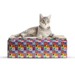 Pawsindia 5-in-1 Cat Box Scratcher with Replaceable Parts (Brown) - Image 6