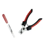 Pet Vogue Dog and Cat Nail Clipper (Black/Red) - Image 4
