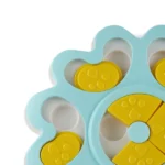 Pet Vogue Flower-Shaped Slow Feeder Toy for Cats and Dogs (Blue) - Image 4