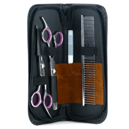 PetVogue Dog and Cat Grooming Scissors and Comb Set