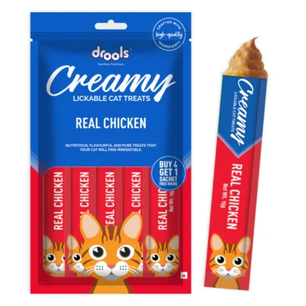 Real Chicken Creamy Cat Treats That Make You Drool