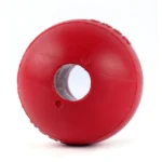 Red Dog Kong Ball with Hole Toy for Aggressive Chewers - Image 3