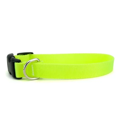 Skatrs Bell-equipped Adjustable Collar for Kittens and Cats (Lime Green)