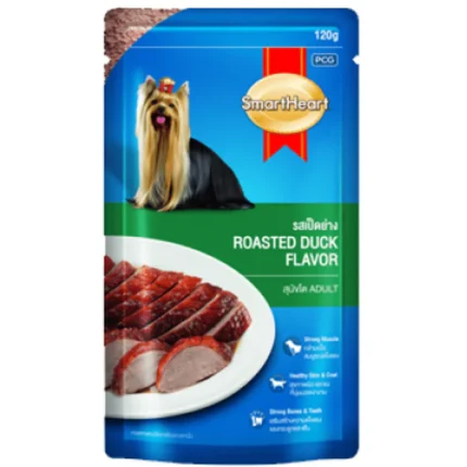SmartHeart Adult Dog Wet Food Roasted Duck with Gravy
