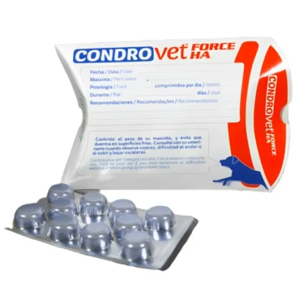 Tablets for Vivaldis Condrovet Force HA Joint Support in Dogs