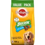 The flavor of Pedigree Chicken  Dog Treats: Biscrok Biscuits (900g)