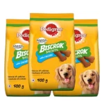 The flavor of Pedigree Chicken Dog Treats Biscrok Dog Biscuits (500g)