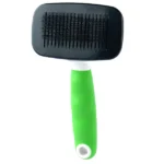 Wahl Pet Slicker Brush that Cleans Itself(Green)