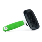 Wahl Pet Slicker Brush that Cleans Itself(Green) - Image 3