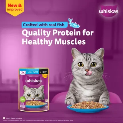 Whiskas Tuna in Jelly Meal Wet Food for Adult Cats