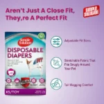 Simple Solution Disposable Diaper for Female Dogs