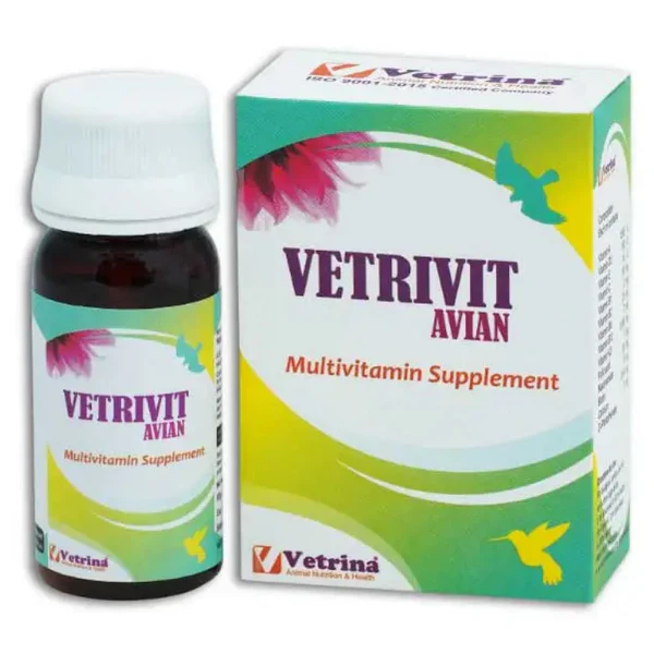 Bird Multivitamin Supplements by Vetrina Vetrivit (30ml) Bird Multivitamin Supplements by Vetrina Vetrivit (30ml) - Image 1