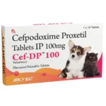 Cefpodoxime Proxetil (Skyec Cef DP 100mg) Tablets for Cats and Dogs